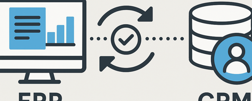 Cómo integrar un ERP con sistemas CRM sin duplicar datos